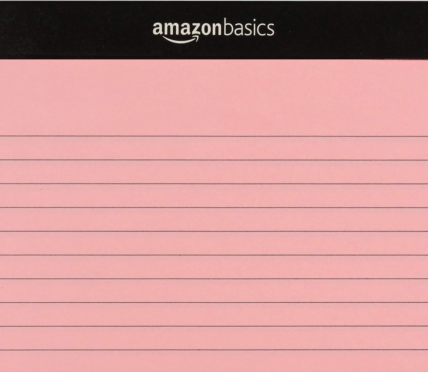 Wide Ruled 8.5 X 11.75-Inch 50 Sheet Lined Writing Note Pad, Pack of 6, 300 Count, Multicolor
