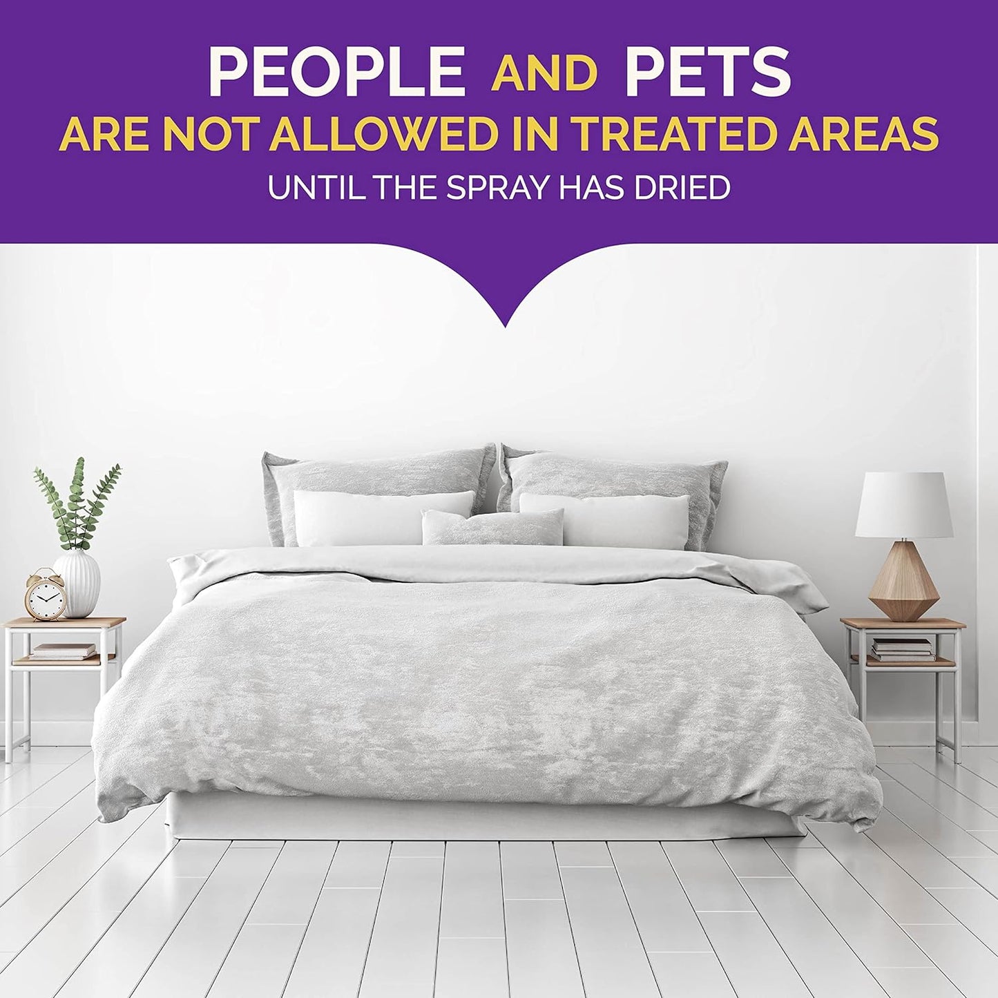Ready-To-Use Bed Bug Killer Spray, Kills Bed Bugs and Bed Bug Eggs, Kills Fleas and Dust Mites, 32 Ounce