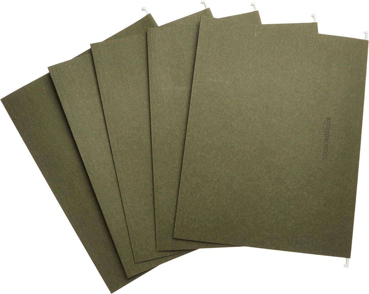 Hanging Organizer File Folder, Letter Size, Green - Pack of 25