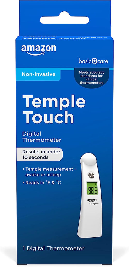 Temple Touch Digital Thermometer, White