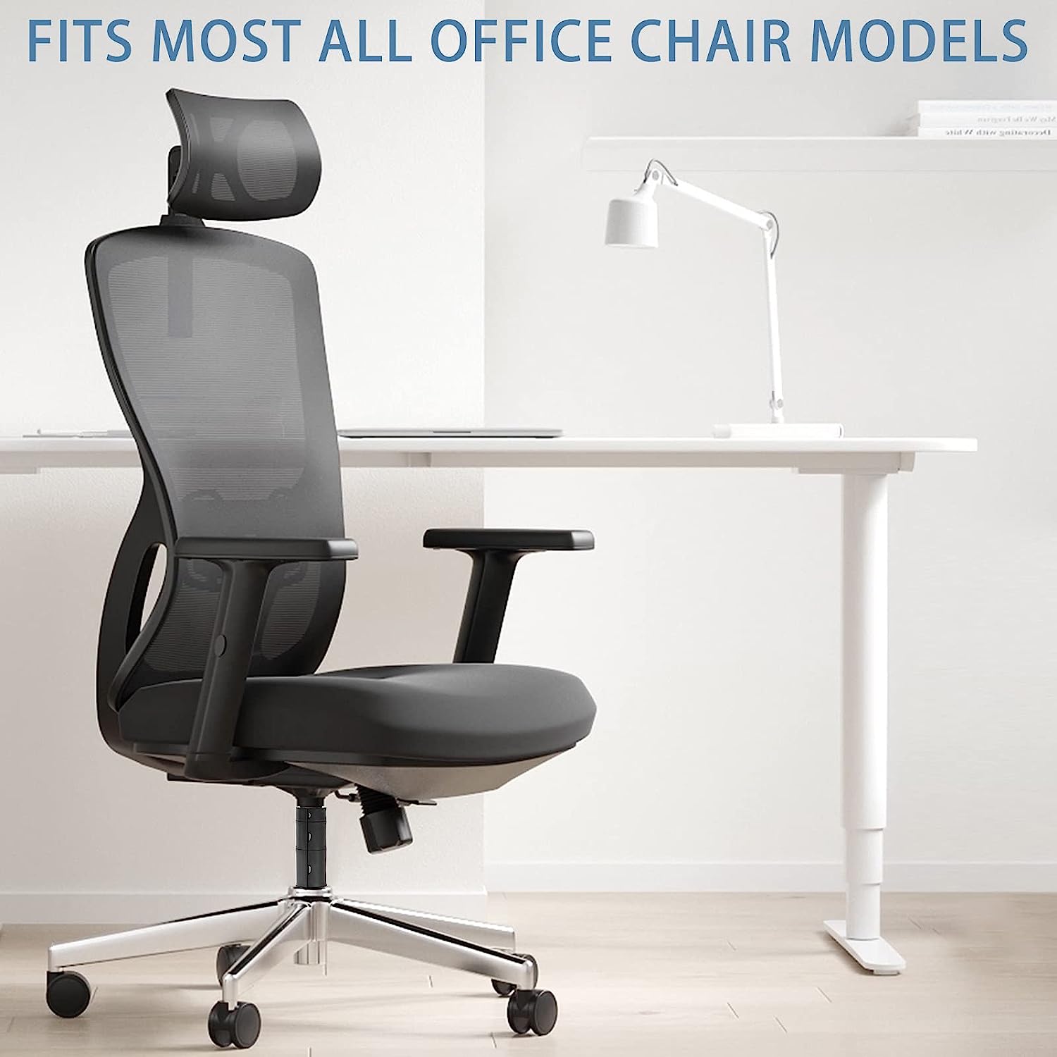 Office Chair Hero Fix Attaches Clamps to Large Cylinder Piston Stops Your Chairs Sinking When Computer Hydraulic Lift Has No Gas Stop Replacement