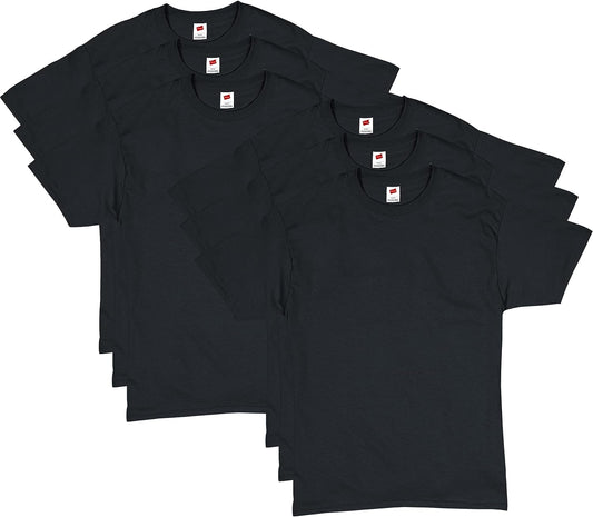 Hanes Essentials Men'S T-Shirt Pack, Men'S Short Sleeve Tees, Crewneck Cotton T-Shirts for Men, Value Pack