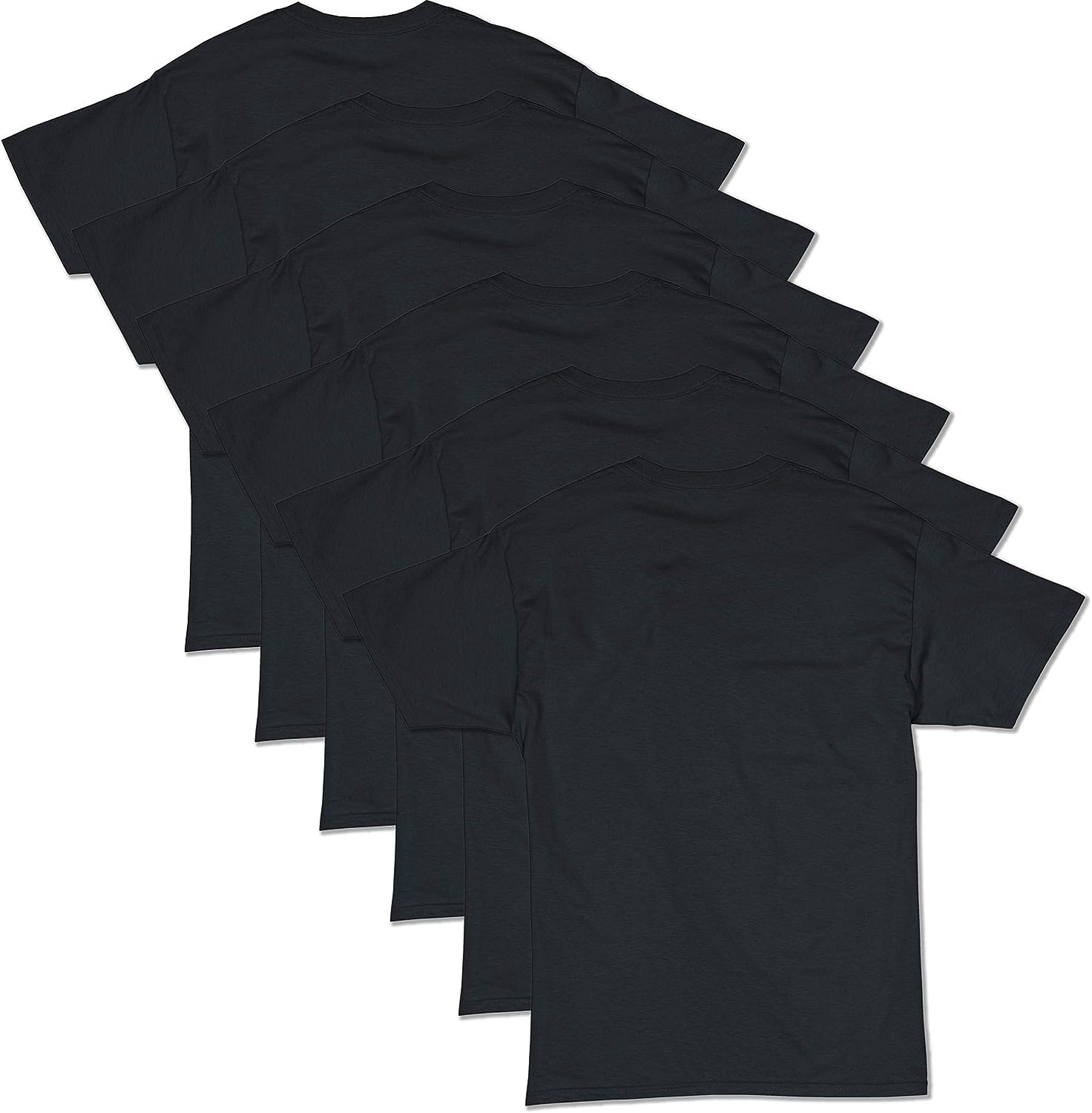 Hanes Essentials Men'S T-Shirt Pack, Men'S Short Sleeve Tees, Crewneck Cotton T-Shirts for Men, Value Pack