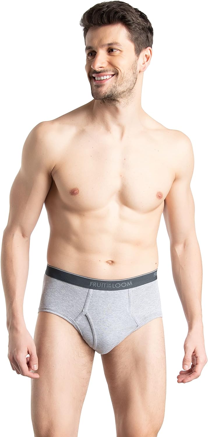 Men'S Tag-Free Cotton Briefs