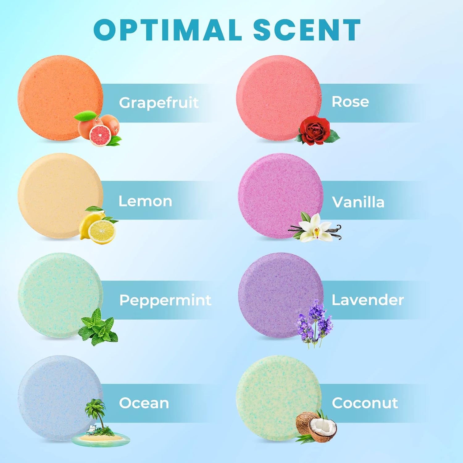 Shower Steamers Aromatherapy Gift Set-8 Pack Bath Bombs Gift for Mom & Lover with Essential Oil for Home SPA & Self Care-Mother'S Day, Birthday Gifts Easter Basket Stuffers for Women and Men