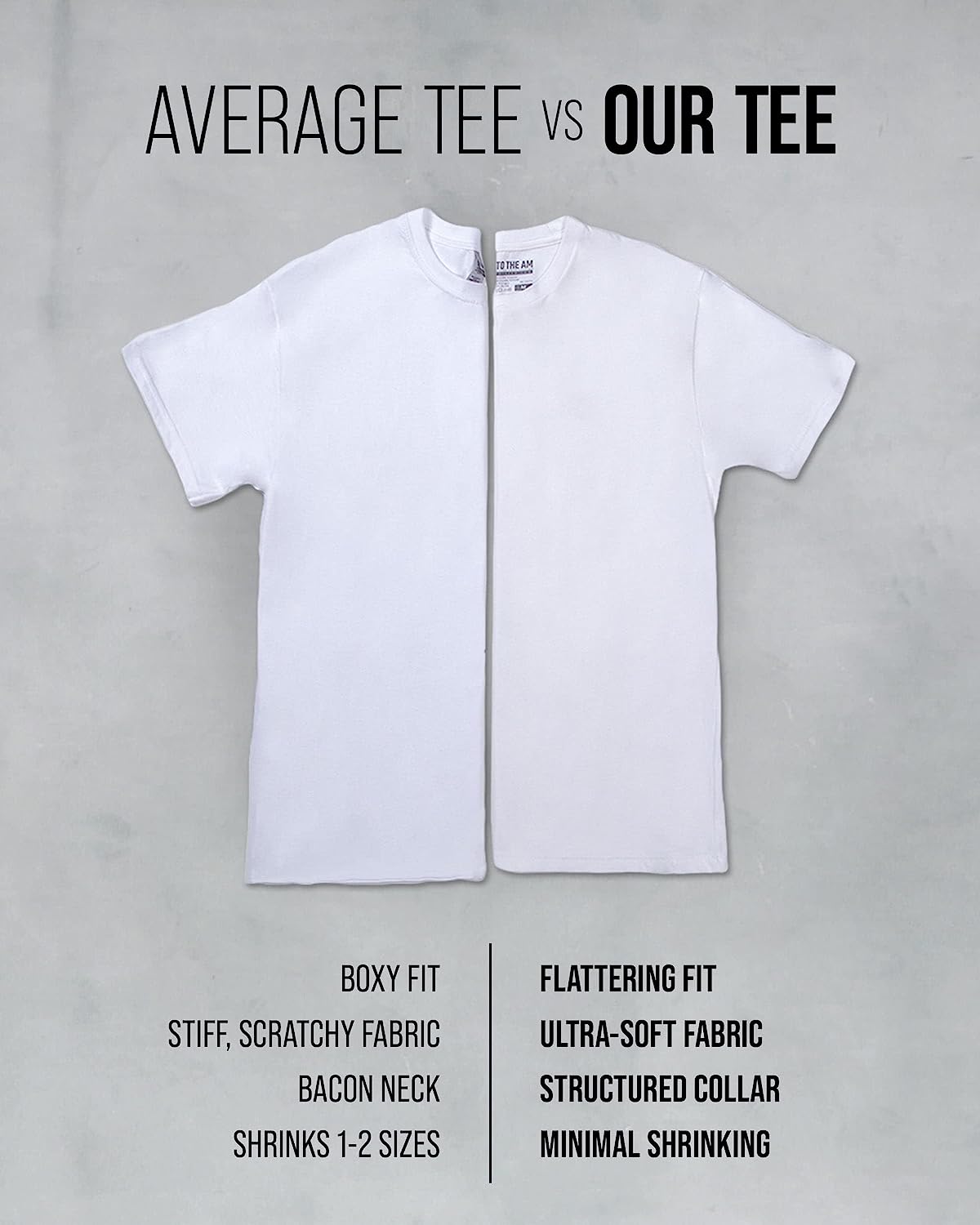 Mens T Shirt - Short Sleeve Crew Neck Soft Fitted Tees S - 4XL Fresh Classic Tshirts