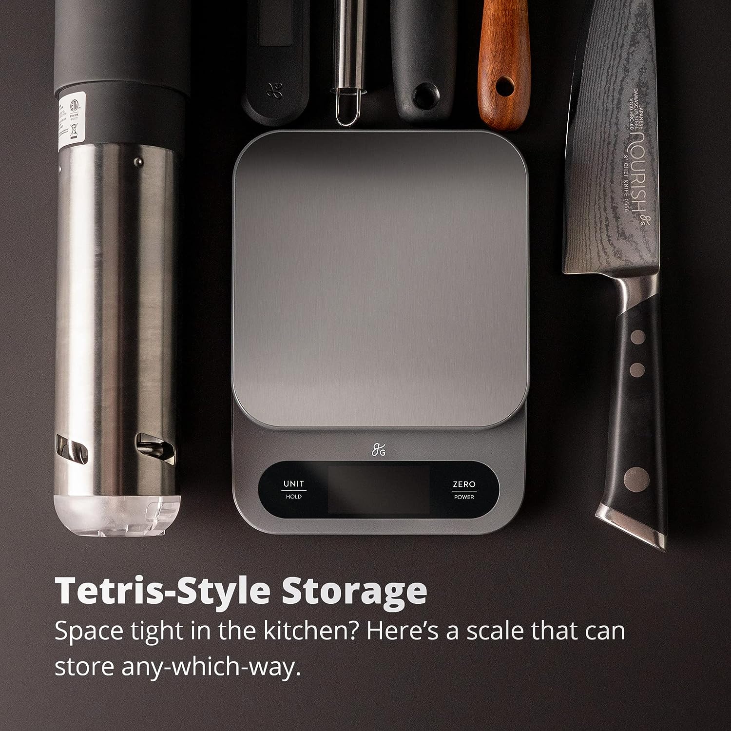 High Capacity Kitchen Scale, a Premium Food Scale That Weighs in Grams & Ounces W/A 22 Pound Capacity, Feat. a Hi-Def LCD Screen and Stainless Steel Platform, Designed in St. Louis
