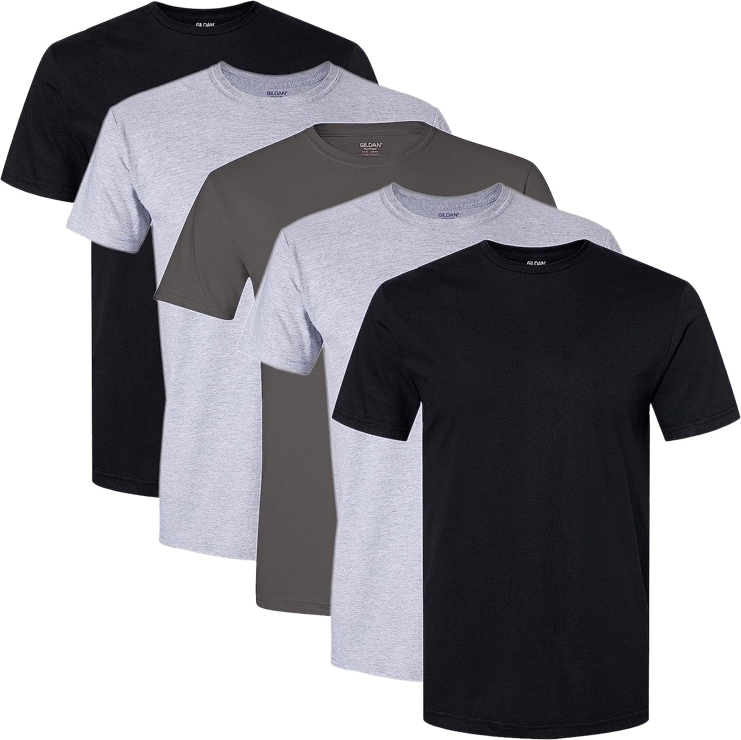 Men'S Crew T-Shirts, Multipack, Style G1100