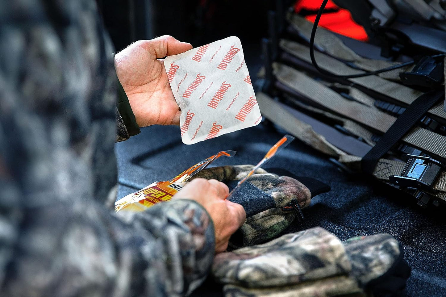 Hothands Body & Hand Super Warmers - Long Lasting Safe Natural Odorless Air Activated Warmers - up to 18 Hours of Heat - 40 Individual Warmers