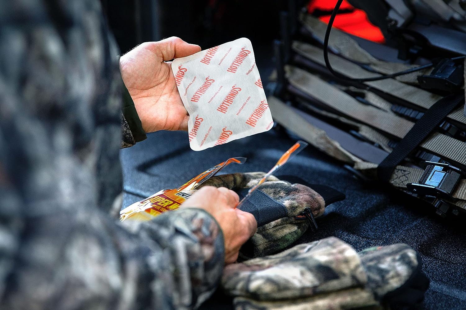 Hothands Body & Hand Super Warmers - Long Lasting Safe Natural Odorless Air Activated Warmers - up to 18 Hours of Heat - 40 Individual Warmers