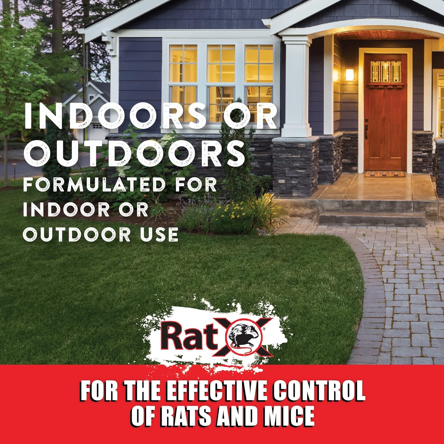 Ecoclear Products 620100-6D Ratx All-Natural for All Speices Rat and Mouse, 8 Oz. Bag