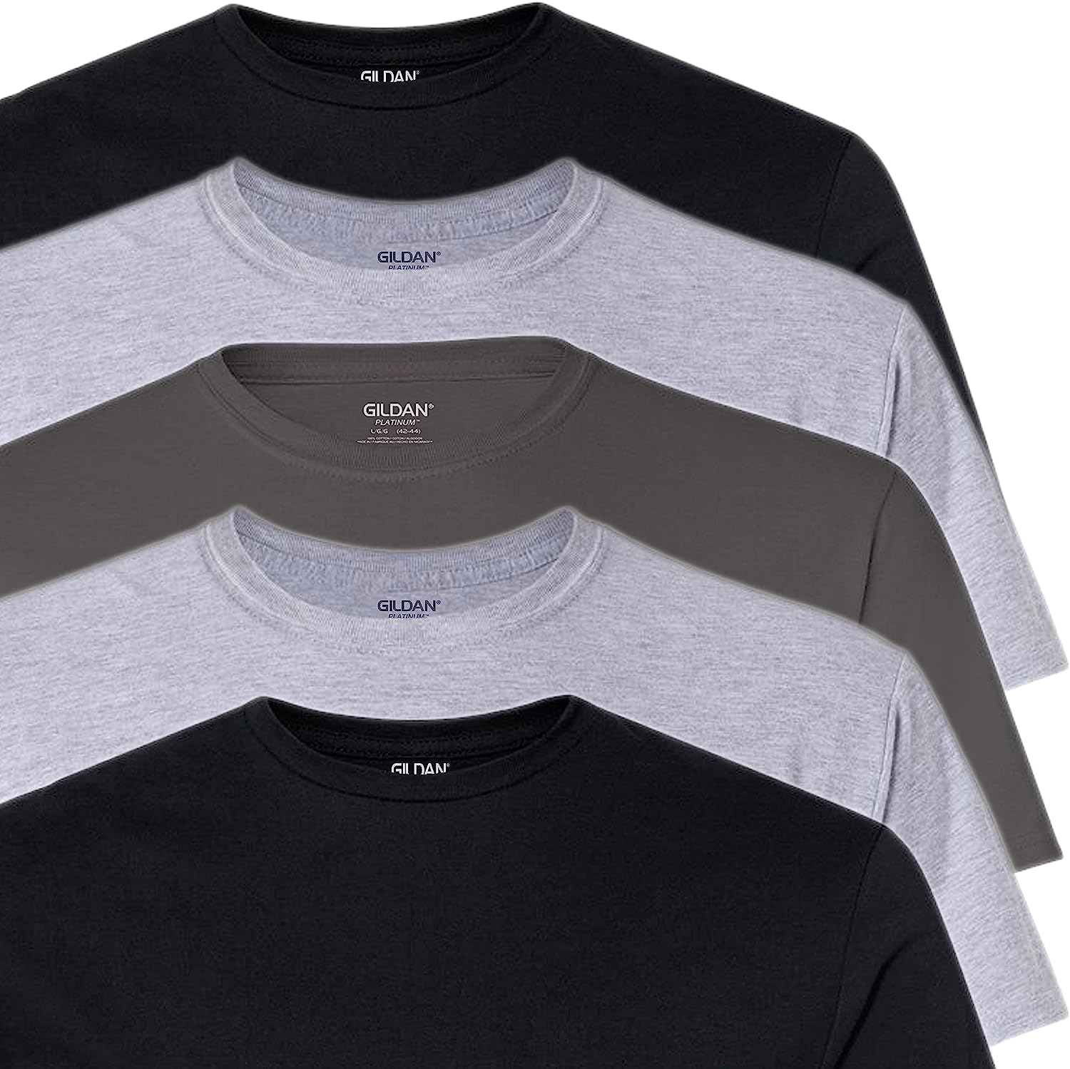 Men'S Crew T-Shirts, Multipack, Style G1100