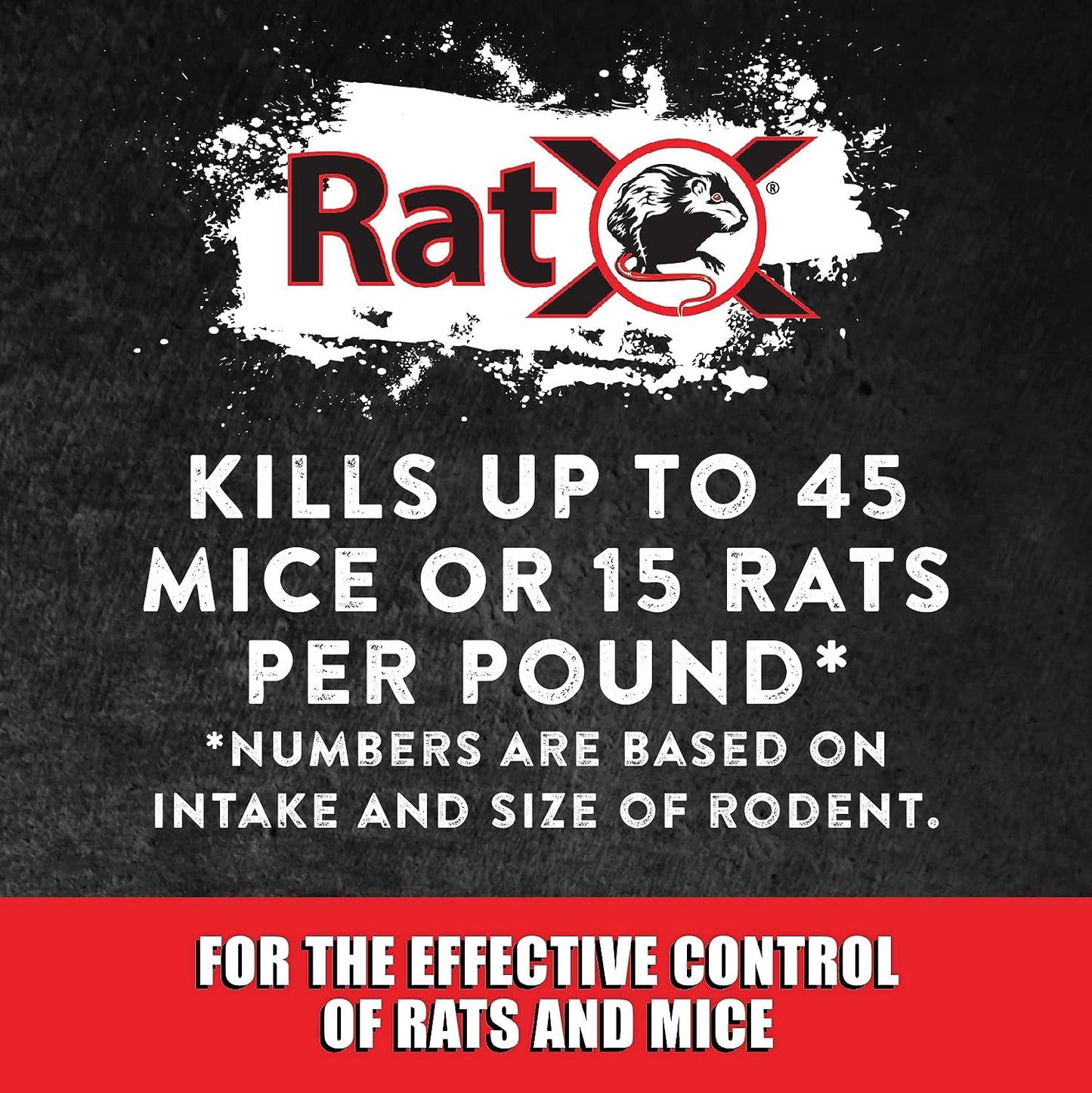 Ecoclear Products 620100-6D Ratx All-Natural for All Speices Rat and Mouse, 8 Oz. Bag
