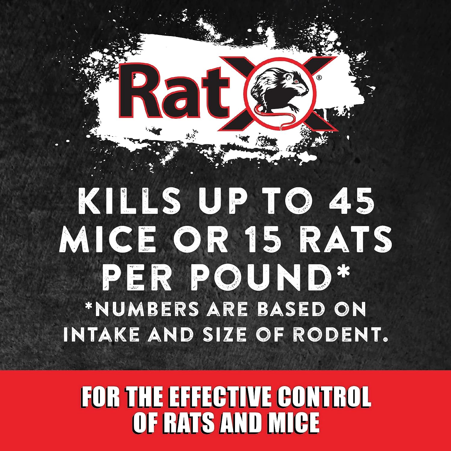 Ecoclear Products 620100-6D Ratx All-Natural for All Speices Rat and Mouse, 8 Oz. Bag