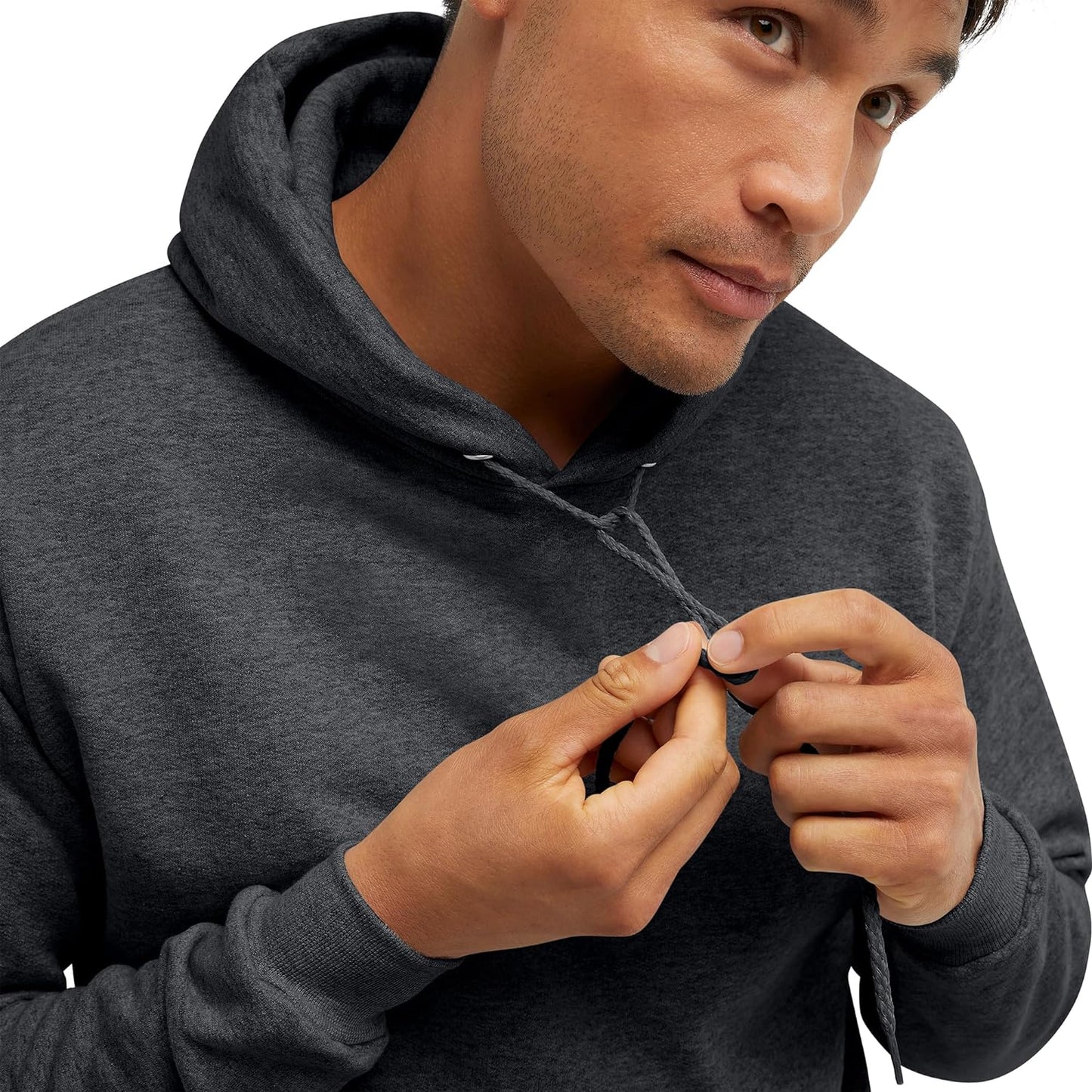 Hanes Ecosmart Hoodie, Midweight Fleece, Pullover Hooded Sweatshirt for Men