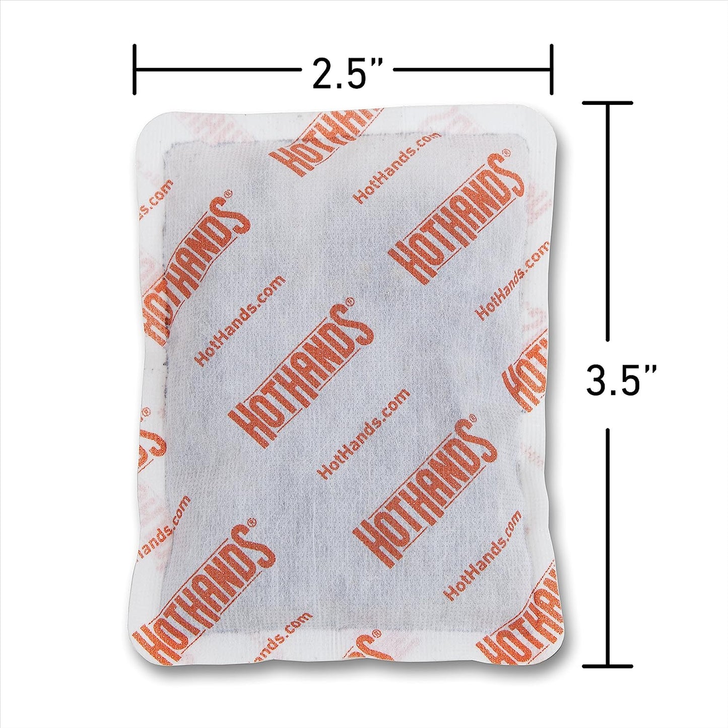 Hothands Body & Hand Super Warmers - Long Lasting Safe Natural Odorless Air Activated Warmers - up to 18 Hours of Heat - 40 Individual Warmers