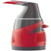 Reveal Cordless Battery Power Scrubber, Gray/Red, Multi-Purpose Scrub Brush Cleaner for Grout/Tile/Bathroom/Shower/Bathtub, Water Resistant, Lightweight, Ergonomic Grip (1839685)